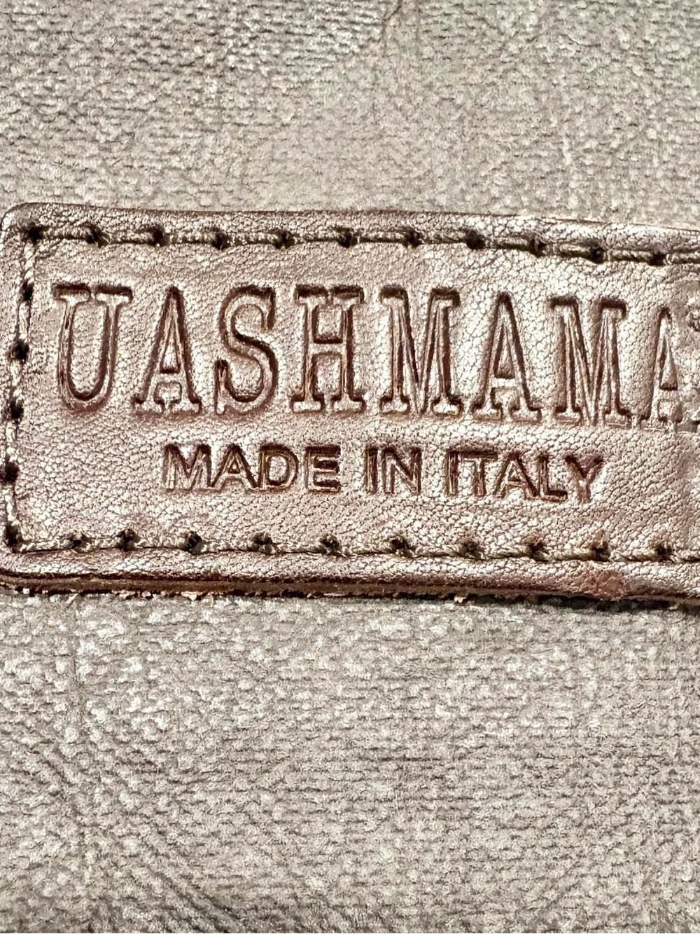 Uashmama dark grey washable paper tote - Picture 5 of 7